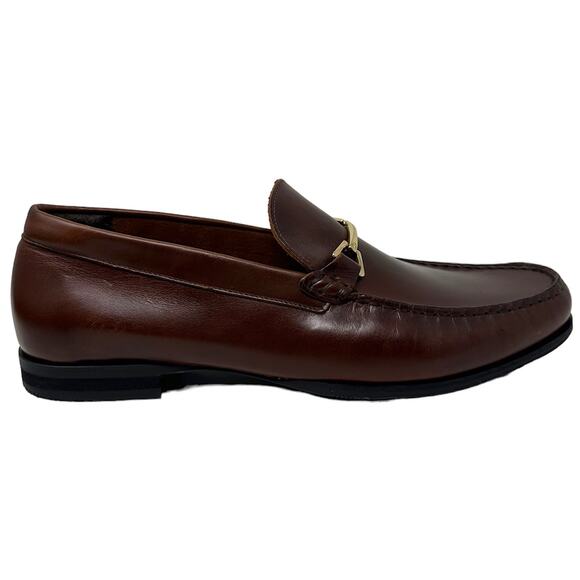 Wolf and Shepherd Men\'s Belmont Bit Italian Leather Loafer Slip-On Dress Shoes main image 7
